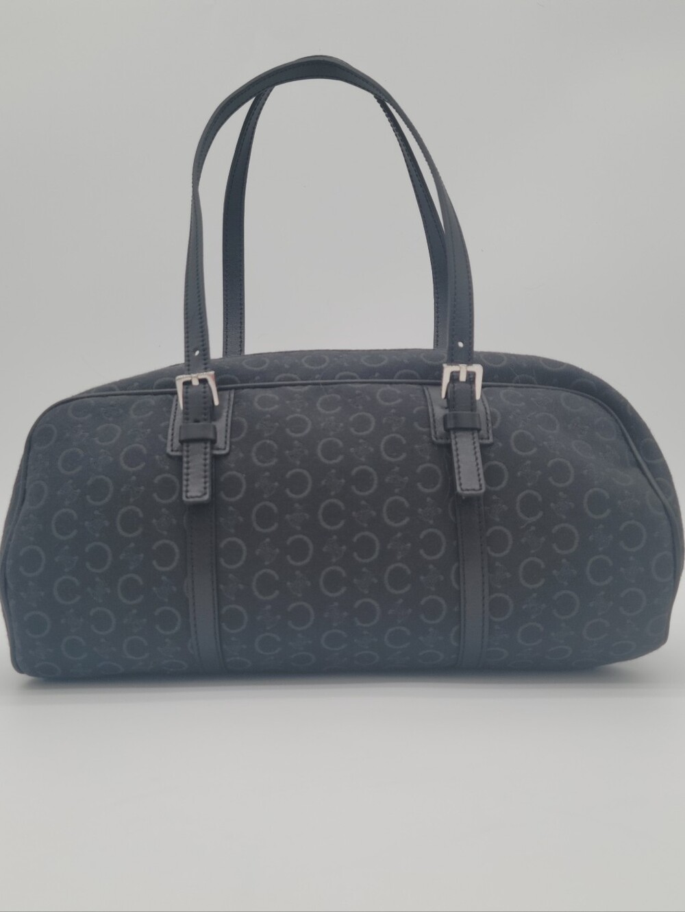 Vintage Celine East/West Monogram Boston Bag